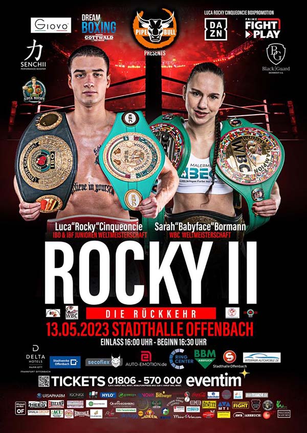 Rocky II Boxen in Offenbach